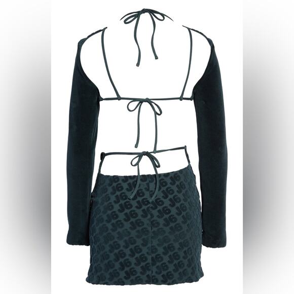 J6 by James Garland Backless Mini Dress Small NWT - Picture 4 of 11